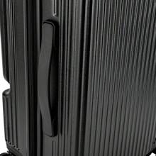 20'' Carry On Luggage Hard Side Luggage With Spinner Wheels Hard Side Suitcase PC Hardshell Spinner Luggage With TSA Lock - Black - Black - View 8