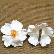 4pcs Hawaiian Flower Hair Clips For Women,4Pcs 3.5 Inch Artificial Flower Clips,Plumeria Hibiscus Hair Clip For Vacation Beach Party,Summers Tropical Flower Hair Accessories For Girls Holiday Giftsummer Claw Clips Hair Claws Hair Barrettes