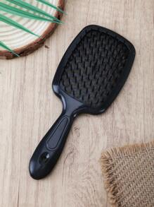 1pc Small Square Hollow Comb Honeycomb Grid Comb Smooth Hair Comb Wet And Dry Dual Use Hairdressing Comb Scalp Massage Fluffy Made Valentines