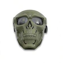 Motorcycle Face Mask Windproof Riding Glasses Ski Goggles Retro Harley Face Mask Outdoor Protective Goggles Off-Road Goggles - one-size - View 11