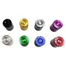 4pcs Aluminum Bullet Shaped Tire Valve Stem Caps - Stylish Airtight Dust Proof Covers For Cars, Trucks, Motorcycles, Bicycles - Multicolor - View 6