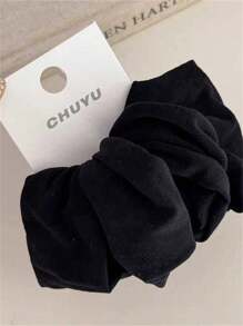 Kit 24 Scrunchies Fabric Medium Socks Women's Hair Salon Premium Gift - 彩色 - 查看 2