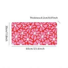 Extra Large 35.4" X 15" Asymmetric Pattern Computer Mouse Pad. Non-Slip Rubber Base, Desk Protector Mat, Ergonomic Design For Comfortable Typing And Mouse Movement. Great Gift, Holiday Present, Back To School Gaming Mouse Pad, Office Desk Accessory, Stationery. - Multicolor - View 17