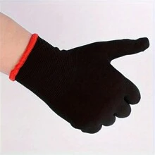 12er Set atmungsaktive Nylon Arbeitshandschuhe, ohne PU-Beschichtung oder Silikon, frei von Blei und BPA, nicht wasserdicht, geeignet für Bauwesen und Heimwerken, Gartenhandschuhe, zum Graben, Pflanzen, Unkrautjäten, zum Schutz von Nägeln und Fingern, geeignet für Männer und Frauen, Ganzfinger Handschuhe, handwaschbar
