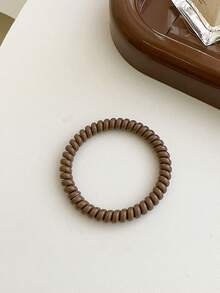 3pcs Multi-Color Spiral Hair Ties, Large & Fine Elastic Hair Ties, Women Hair Scrunchies, High Stretch Hair Ties, Minimalist Ponytail Accessories ,Gym Sport Outfit ,Ponytail Holders ,Hair Elastics ,Hair Rubber Bands ,Hair Rope