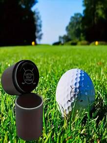 Customizable, Quick-Drying Waterproof Personalized Golf Ball Stamp, Making Your Golf Balls Look Unique. The Most Special Gift For Golfers. Reusable Golf Ball Marker Tool For Identifying Golf Balls. For Golf Balls, Golf Accessories, Gifts For Golf Enthusiasts - Multicolor - View 2
