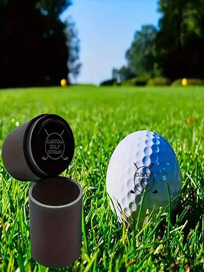 Sello personalizado para pelotas de golf, resistente al agua y de secado rápido que hace que tus pelotas de golf luzcan únicas. El regalo talla grande especial para golfistas. Herramienta reutilizable de marcador de pelotas de golf para identificar tus pelotas. Para pelotas de golf, accesorios de golf, regalos para entusiastas del golf
