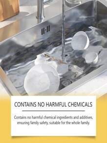 100ml Fruit & Vegetable Cleaning Liquid, Gently Removes Grease, Cleans Dishware, Multi-Purpose Cleaning Agent, Natural Plant-Based Ingredients, Safe Effectively Removes Dirt, Keeps Fruits & Vegetables Fresh & Hygienic, No Harmful Chemicals, Safe For Whole Family, Fresh Fragrance, Makes Cleaning Process Enjoyable - Multicolor - View 5