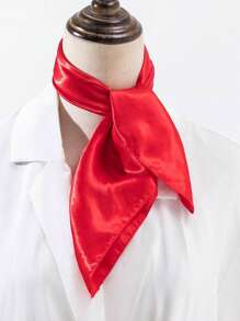 INNNEVV 1 Stück elegantes Damen Bandana-Tuch Einfarbig, für Frauen, dekorativ für Feiertage & formelle Anlässe zum Anziehen