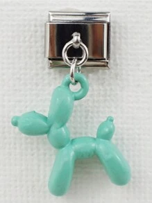 New Italian Style Modular Bracelet Pendant Series Balloon Hanging Dog Series Personalized Assembly Chain - Multicolor - View 20