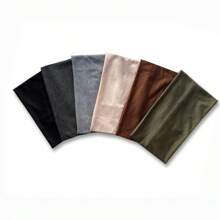 1/6条装纯色弹力宽发带 - 防滑透气涤纶面料 - 适合瑜伽、健身、跑步 - 四季皆宜的舒适时尚发饰，可作头巾、吸汗带，秋冬季度假必备，优雅围巾，柔软头巾 - 彩色 - 查看 11