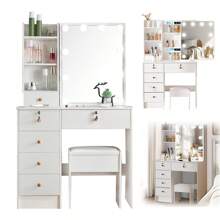Vanities & Vanity Benches - White - View 1