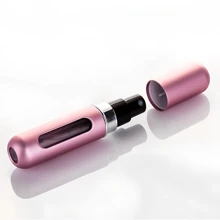 Mini Frasco Porta Perfume 5ML Recarregável Bolsa Viagem Portátil Cores Sortidas