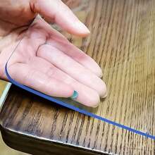 1pc 0.25mm Thick Pvc Transparent Tablecloth Desk Mat Protective Film, Waterproof, Oil Proof, Heat Resistant, Suitable For Table Cover, Tea Table, Bedside Table, Computer Desk, Office