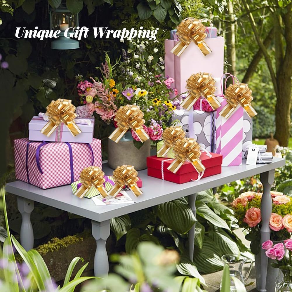 Nœuds Cadeaux Décoratifs - Lot De 10 Pour Emballage Mariage, Noël Ou Anniversaire
