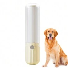 Yellow Sticky Lint Roller, Portable Pet Hair Remover Lint Brush With Strong Adhesive