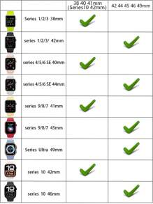 1 件金属米兰尼斯环带兼容 Apple Watch 表带 38 毫米 40 毫米 41 毫米 42 毫米 44 毫米 45 毫米 46 毫米 49 毫米 男女不锈钢网状磁性可调节表带兼容 Apple Watch Series Ultra 10 9 8 7 6 5 4 3 2 1 SE