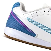 Topper Dominator TD Professional Futsal Shoes TP0326 - White/Pink/Blue - View 6