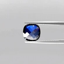 One 100% Lab Grown Sapphire Cushion Cut Gemstone For Charms Advanced Jewelry Making Materials DIY
