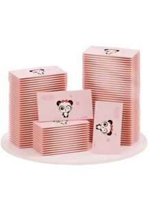 BROS Wet Wipes Pink Disposable 1/25/50pcs Portable Wet Wipes,Compact Portable, Extractable Cleaning Sanitary Wipes, Suitable For Daily Cleaning And Outdoor Camping.Travel Hand And Mouth Cleaning, Mini Portable Wet Wipes For Hand And Oral Cleaning - Non-Woven Outdoor Body Care Wet Wipes, Daily Hygiene Cleaning, Suitable For Men And Women