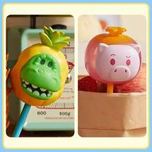 Miniso Pixar Fruit Market Series - Random Fruit Hard Candy Blind Box Keychain, Fun Collectible(1 PC, Random Delivery) - Multicolor - View 4