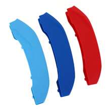 3x M Color Kidney Grille Bar Cover Decal Stripe Clips Cover For BMW X3 G01 2018 - 彩色 - 查看 5