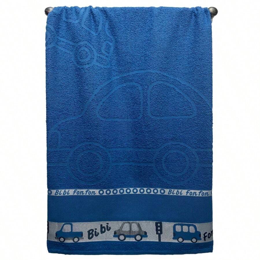 Kids Bath Towels - Màu xanh lam - Xem 1