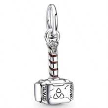 流行 S925 纯银金色菊花卡通动物串珠吊坠，适合原创 DIY 手链，时尚精致的女性生日礼物