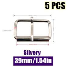 5 件装金属滚轮扣腰带五金针扣适用于包包皮带带背包鞋狗项圈链配件 - 彩色 - 查看 27