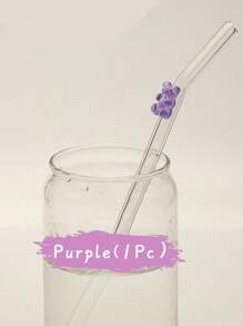 1支/2支/1套卡通装饰玻璃吸管，带彩色小熊吊坠，可爱可重复使用弯曲玻璃吸管，带清洁刷，适用于厨房、水杯、冷饮、奶茶、咖啡、果汁、冰沙、餐厅、鸡尾酒会、返校季、送给女朋友/男朋友、父母、朋友的礼物、节日用品。 - 款式1 - 查看 13