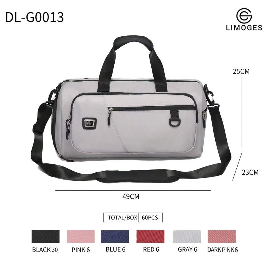 Sports Travel Bags Waterproof Gym Suitcase Backpack Travel Sports Bag Fitness Bag Backpack - 灰色 - 查看 1