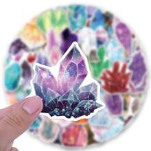 100PCS Crystal Stickers Aesthetic Vinyl Stickers High Quality Stickers Decals Scrapbook,Journaling,Laptop,Bumper,Skateboard,Water Bottles,Computer,Phone Stickers Can Bring A Lot Of Fun To Your Life,The Perfect Gift For Adults,Vinyl Sticker,Hippy Stickers,Scrapbooking Stickers