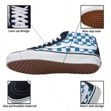 Vans Zapatos deportivos unisex SK8-Mid, zapatillas de skateboard de mediados ligeros, zapatillas casuales VN0A3MV85I5
