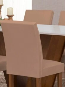 Kit Com 6 Capas para Cadeira De jantar Luxo Malha Gel