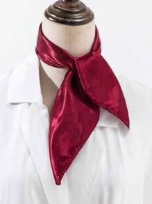 INNNEVV 1 Stück elegantes Damen Bandana-Tuch Einfarbig, für Frauen, dekorativ für Feiertage & formelle Anlässe zum Anziehen