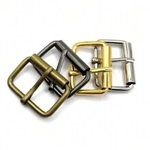 5 件装金属滚轮扣腰带五金针扣适用于包包皮带带背包鞋狗项圈链配件 - 彩色 - 查看 2