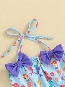Newborn Baby Swimwear - Blue - View 6