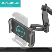 Soporte Universal para reposacabezas del asiento trasero del coche para 1, 2, 4-11 pulgadas, rotación de 360, tableta, PC, soporte para teléfono para coche - Telescópico rojo - Ver 7
