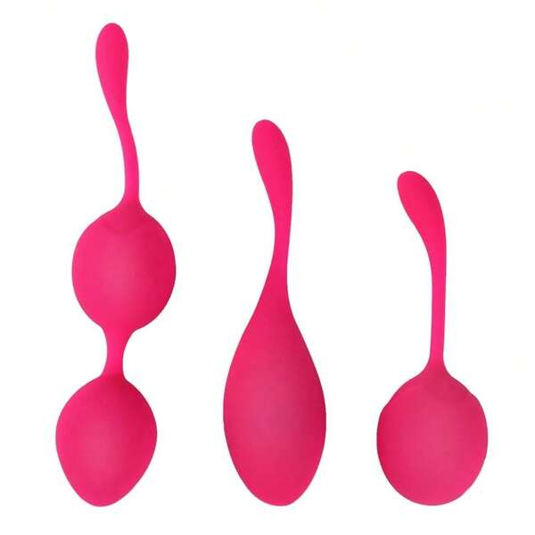 3 Pcs Set Of Kegel Balls Weighted Balls For Women's Tightening Exercise, Silicone Kegel Balls, Premium Kegel Exercise,Adult Sex Toys,Sex Toys For Women,Sex Toys