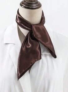 INNNEVV 1 Stück elegantes Damen Bandana-Tuch Einfarbig, für Frauen, dekorativ für Feiertage & formelle Anlässe zum Anziehen