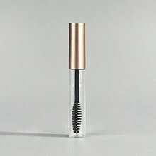 1/5/10个装玫瑰金可填充化妆品小瓶，5毫升透明空眼线笔瓶带漏斗，便携式睫毛膏容器，化妆品，便宜，房间装饰，梳妆台，旅行，卧室，化妆配件，便宜，圣诞礼物，化妆品，化妆工具，便宜货，礼物，女士礼物，圣诞礼物 - 乾枯玫瑰色 - 查看 5