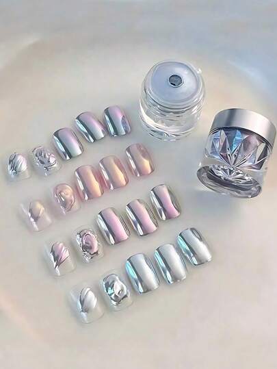FULL BEAUTY 1本 ムーンライトミラーネイルパウダー グリッターダスト クロームキャットアイパウダー メタル ホワイトニング ネイル強化 オーロラパウダー ネイルデコレーション