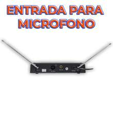 Sistema de micrófonos inalámbricos de Mano Dual,inalámbrico de mano dual para karaoke, Smart TV, PC, altavoz, amplificador, - Tipo de Enchufe A USA (110-127V) - Ver 3