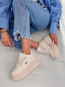 Royalfashion Warmed Women's Sneakers With Fur Rozit