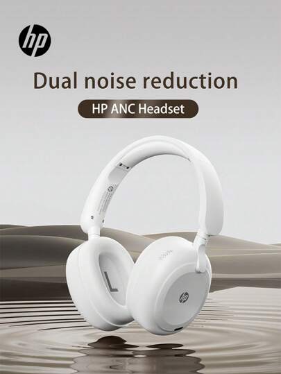  HP H231A 无线蓝牙耳机 HiFi 立体声 ANC 防噪音包耳式运动耳机
