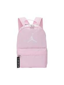 Nike 幼儿拉链印花简约休闲背包 - 白色 - 查看 1