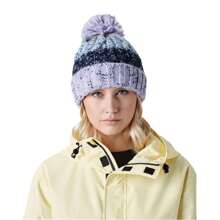 Beechfield Womens/Ladies Corkscrew Pom Pom Beanie (Palma Violet) - 100% Soft-Spun Acrylic - 紫色 - 查看 2