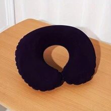 1 Solid Color U-Shaped Pillow,Travel Pillow, Comfortable, Neck Pillow For Travel, Home, Office, Train, Self-Driving, Travel And Home Camping Supplies, Airplane Pillow Caravan Home Office Travel Neck Flight Pillow Snap Button With Soft Cover, U-Shaped Neck Pillow Portable Student Adult Pillow Pad, Support The Neck And Protect The Cervical Vertebra When Studying Or Riding In The Car, Office Or Other Travel Bag For School School Accessories School Stuff