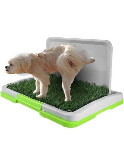 Fancy Pets Tapete Entrenador Doggie Grass para Perros Machos de Tamaño Mini
