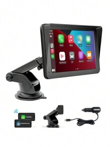 1 Pc SEPTON Android Auto Car Stereo Radio Universal Portable HD Touch Screen Wireless Car.Play BT 2 Din 7inch Multimedia Video Player - Apricot - View 9